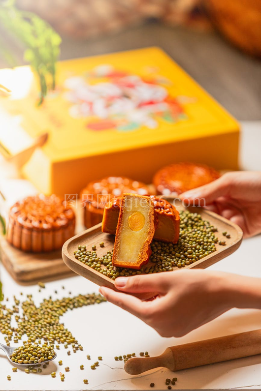 美味豆沙月饼甜品佳选