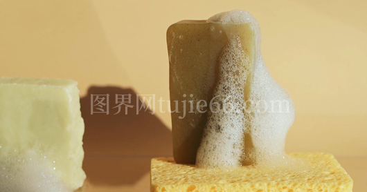 肥皂泡海绵独特组合