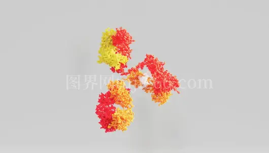 空中飘浮多彩花朵景致