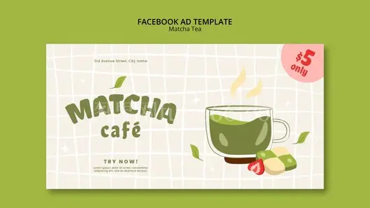 抹茶茶模板设计精选