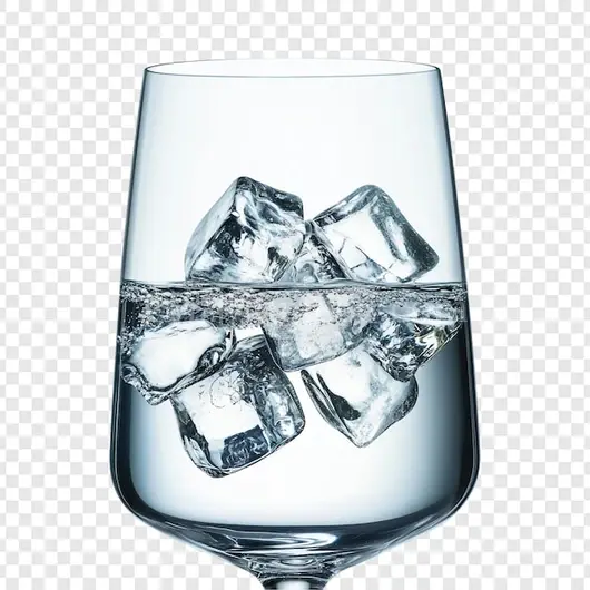 玻璃杯换新冰块清新解暑