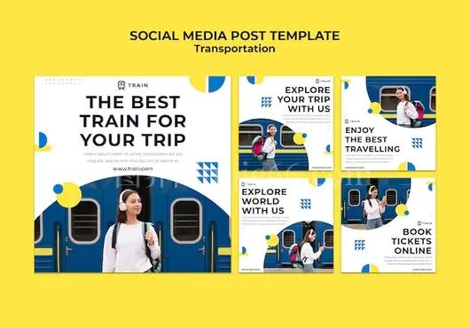 女性火车公共交通Instagram图片集