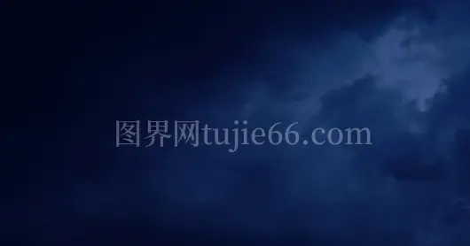 暴风雨来袭雷暴天气景象