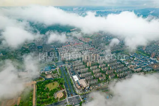 九江市湖口县航拍风光美图