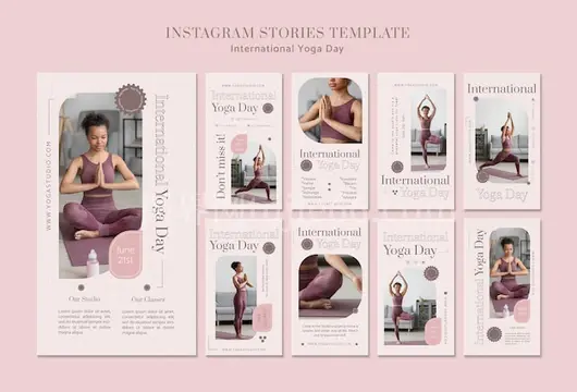 国际瑜伽日Instagram故事集锦
