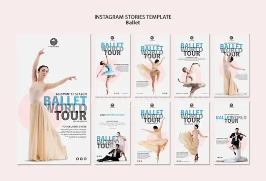 Instagram芭蕾表演故事集