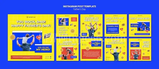 父亲节Instagram庆祝帖精选