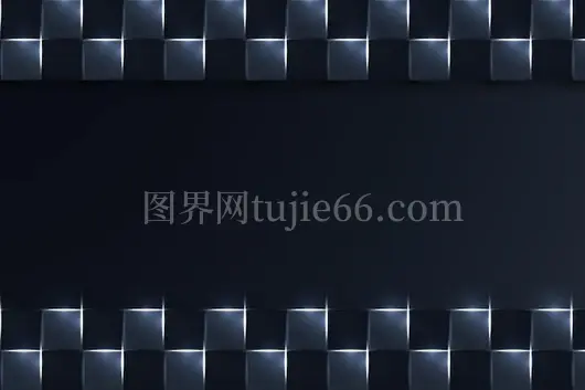 多彩方形照明背景图