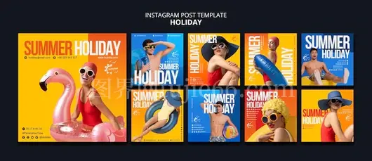 手绘假日乐趣Instagram分享
