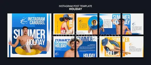 手绘节日乐趣Instagram分享