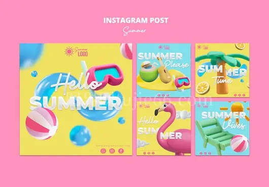 夏季假期Instagram分享图集