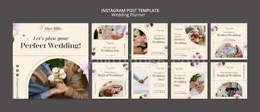 花卉婚礼Instagram策划集