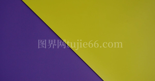 黄色紫色背景面具展示