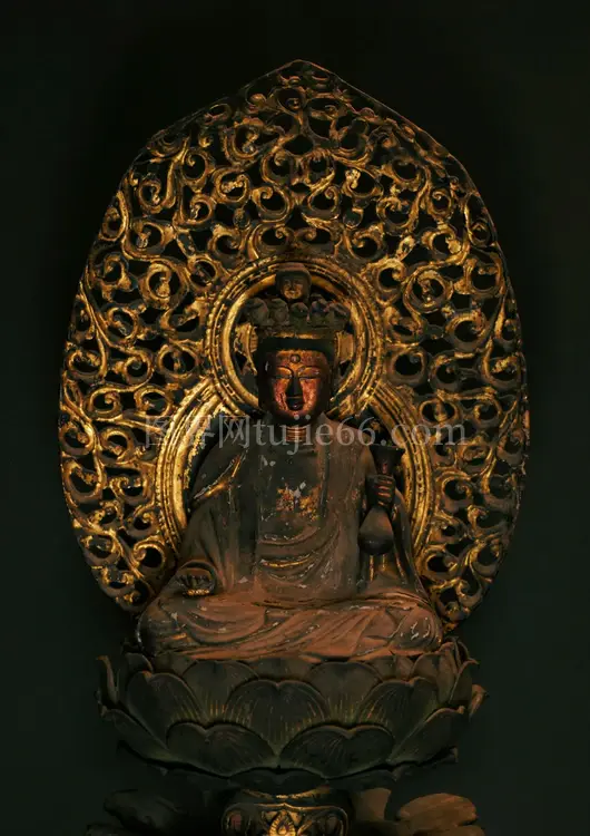 黄金黑色印度神像艺术珍品