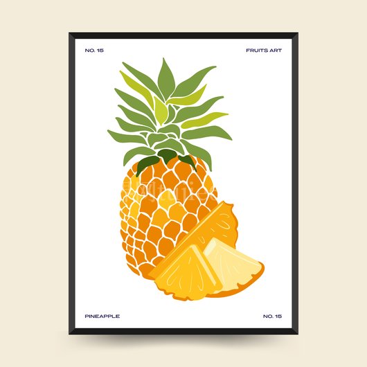 矢量水果插画素材 