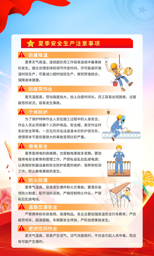 安全生产月展板素材 