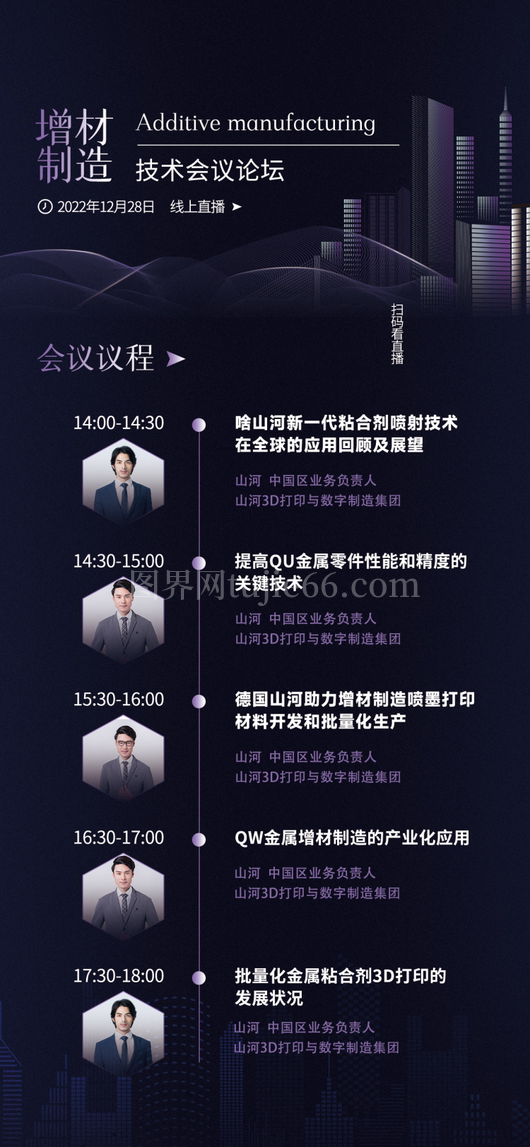 技术峰会论坛会议流程议程宣传海报展板
