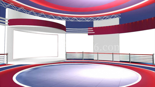电商促销轻奢展台空间直播间背景