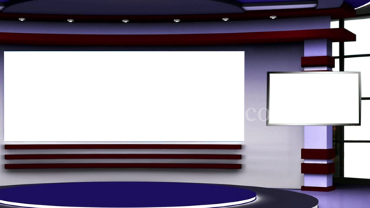 电商促销轻奢展台空间直播间背景