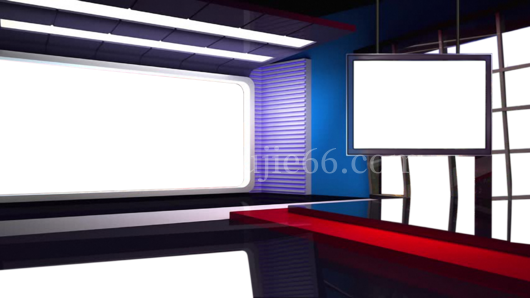 电商促销轻奢展台空间直播间背景