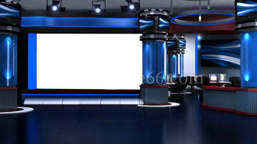 电商促销轻奢展台空间直播间背景