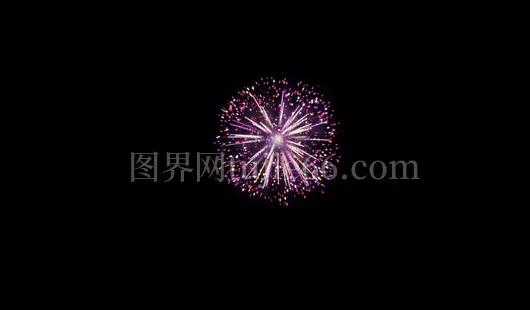 春节跨年新年国庆节烟花绽放喜庆节日庆祝视频