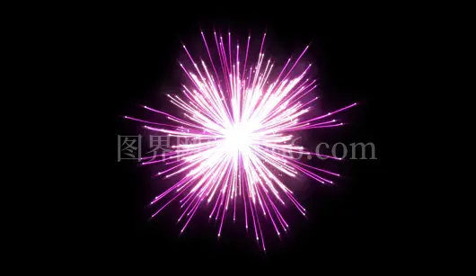 春节跨年新年国庆节烟花绽放喜庆节日庆祝视频