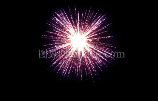春节跨年新年国庆节烟花绽放喜庆节日庆祝视频