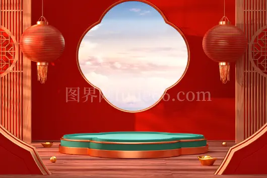 中国风背景横屏素材