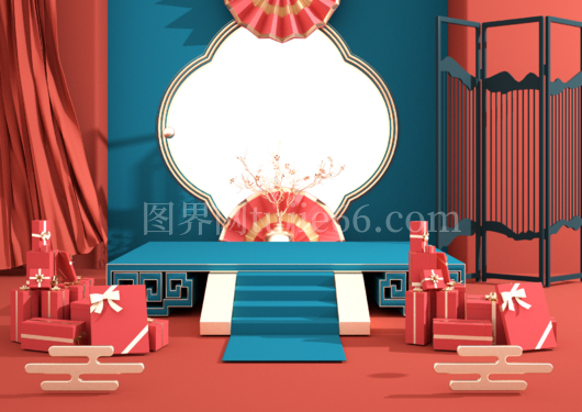 中国风背景横屏素材